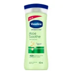 لوسیون بدن وازلین رایحه آلوئه ورا حجم 400ml