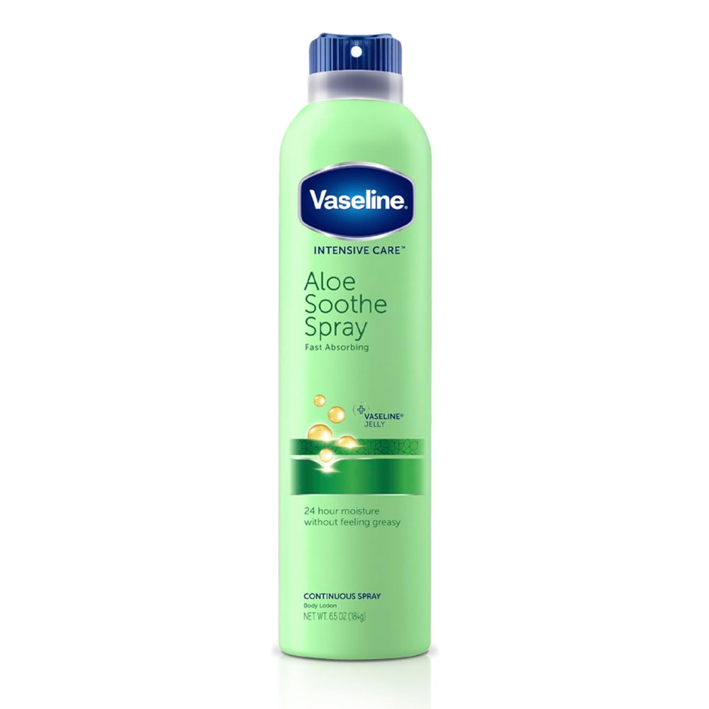 اسپری آبرسان بدن عصاره آلوئه ورا وازلین