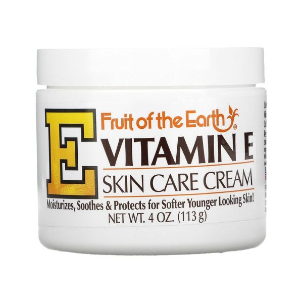 کرم مرطوب کننده ویتامین ای Fruit of The Earth Vitamin E وزن 113 گرم