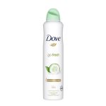 اسپری ضدتعریق داو مدل Go Fresh رایحه چای سبز و خیار زنانه 250 میلی لیتر