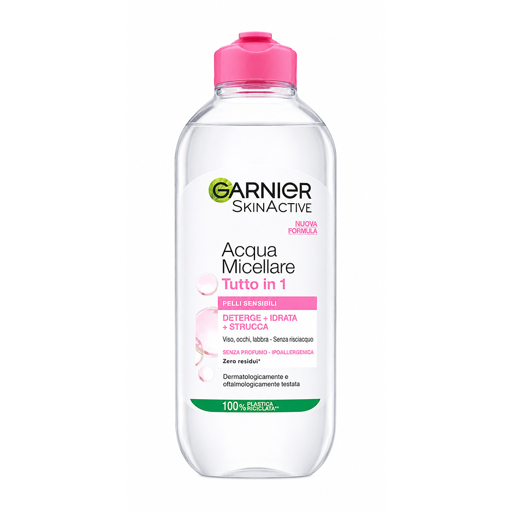 micellar-water-garnier میسلار واتر پوست حساس گارنیر 400 میلی لیتر