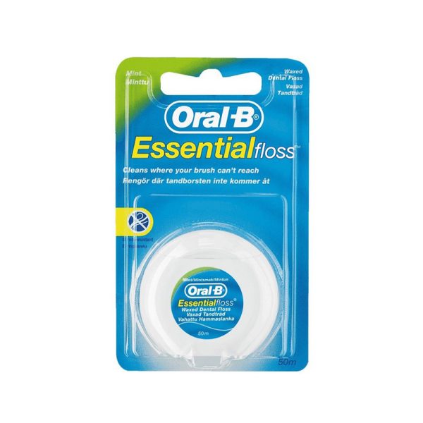 نخ دندان اورال بی مدل Essential Floss طول 50 میلی متر