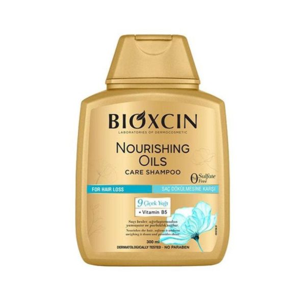 شامپو بدون سولفات بیوکسین مدل Nourishing Oils تقویت کننده مو 300 میلی لیتر