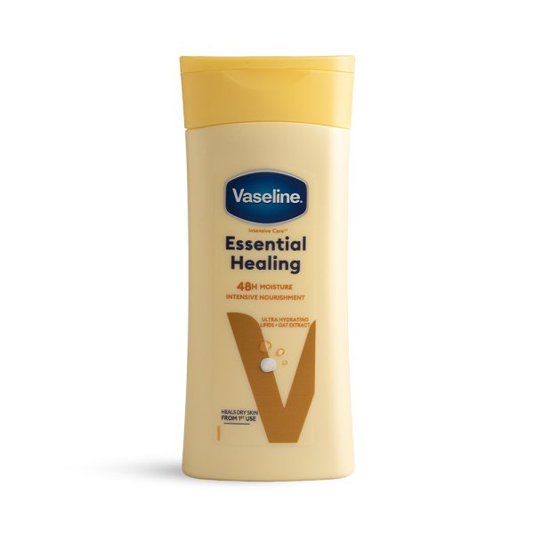 لوسیون بدن وازلین مدل Essential Healing حجم 200 میلی لیتر